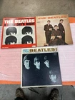 The Beatles Vinyl Records Set of 3, Capital Records, United Artist And Vee-Jay