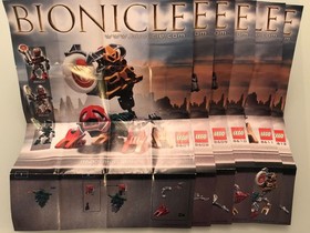 LEGO Bionicle - Matoran Metru Nui Lot 8607,8608,8609,8610,8611,8612  Complete