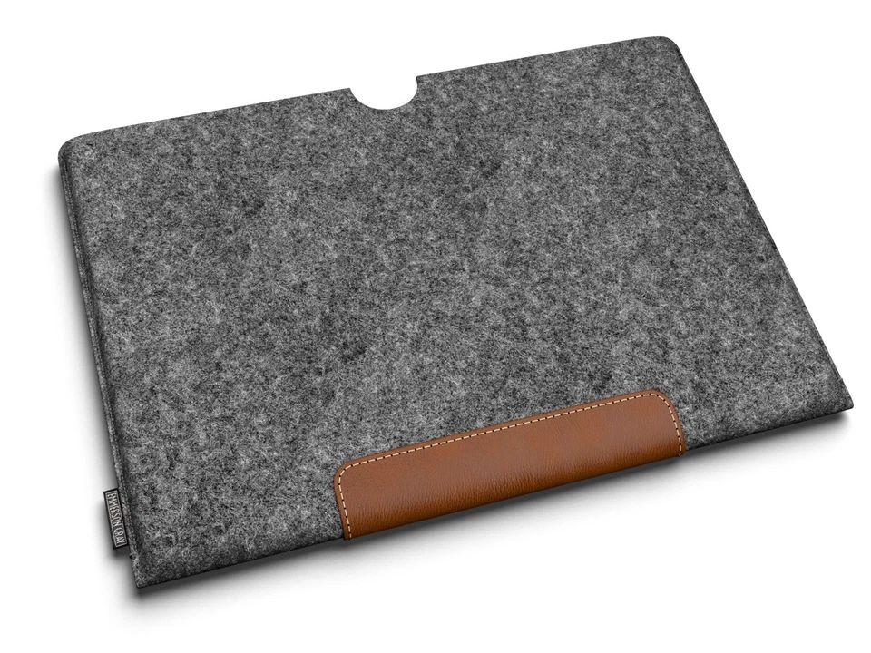 Felt sleeve for HP Elite Dragonfly 13", 6 felt colours UK MADE PERFECT FIT - Imagem 4 de 4