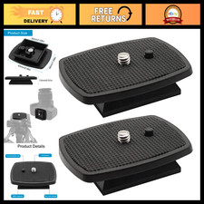 42mm Tripod Quick Release Plate - Camera Mount Adapter, QR Plate Replacement for