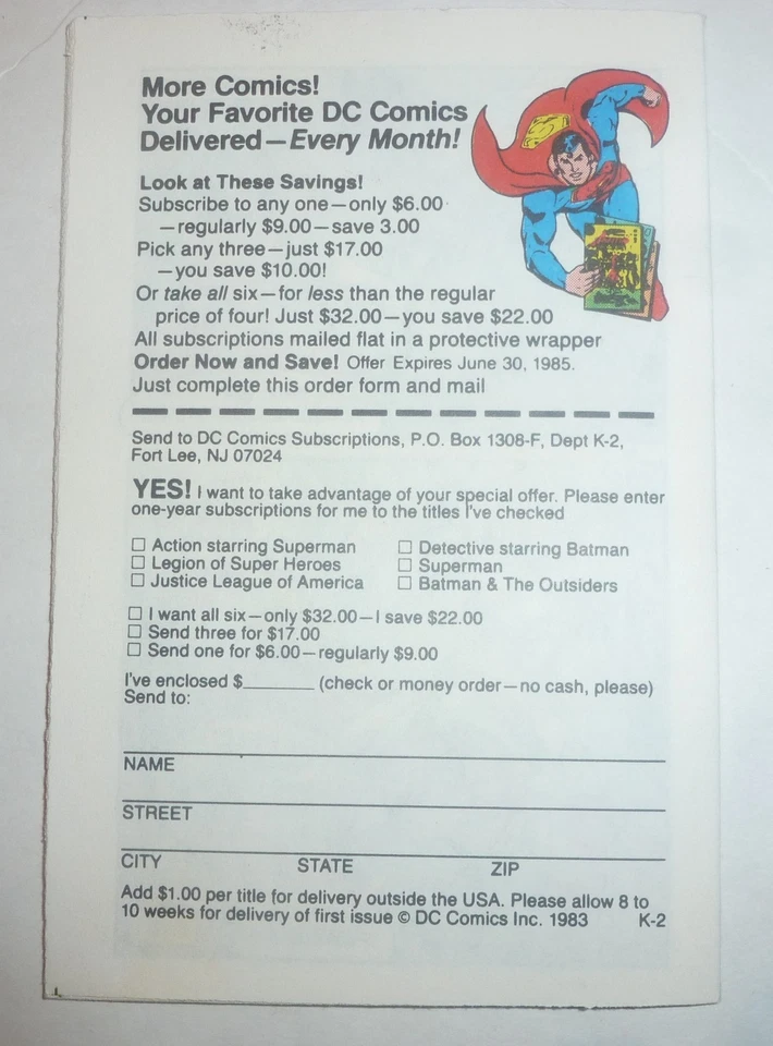 2 mini cómics Kenner DC Super Powers 1984 #9 y 14 Robin Martian Manhunter con figura Foto 4 de 4