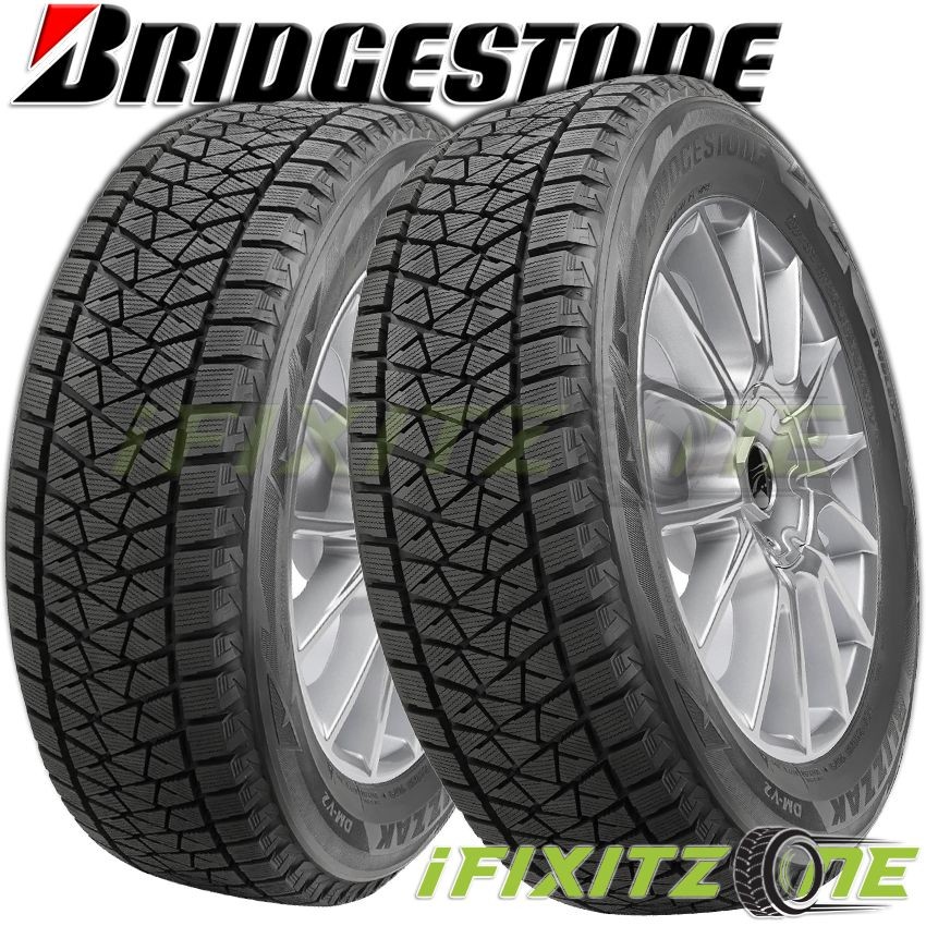 4 Bridgestone BLIZZAK DM-V2 235/55R18 100T Performance Winter