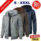 New Men’s Streetwear Oversize Hoodie Zipper Jacket Winter Warm Tracksuit Gift