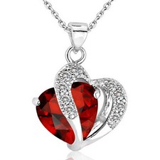 Women Love Heart Necklaces Necklace Jewelry Gift for Wife Girlfriend