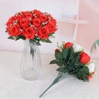 10 & 18 Heads Silk Rose Artificial Flowers Fake Bouquet Wedding Home Party Decor