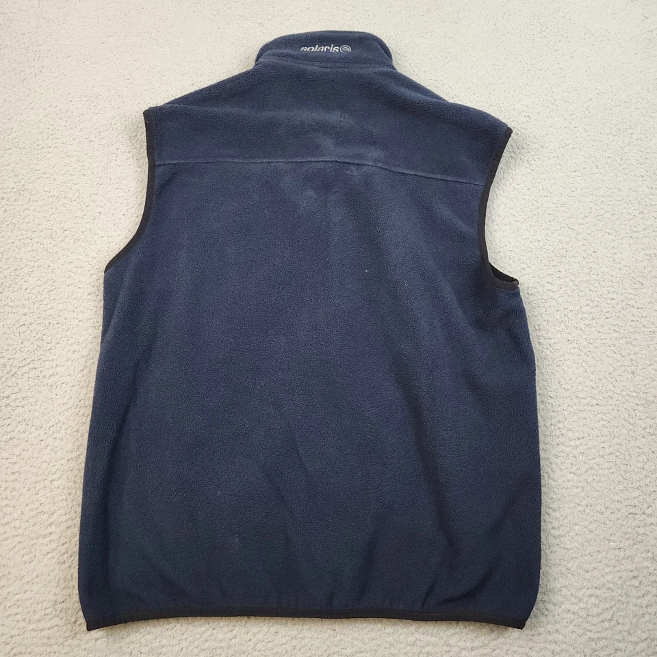 Solaris Vest Mens Medium Fleece Sleeveless Zip Up Jacket Pockets Outdoor Hiking - Image 2 of 4