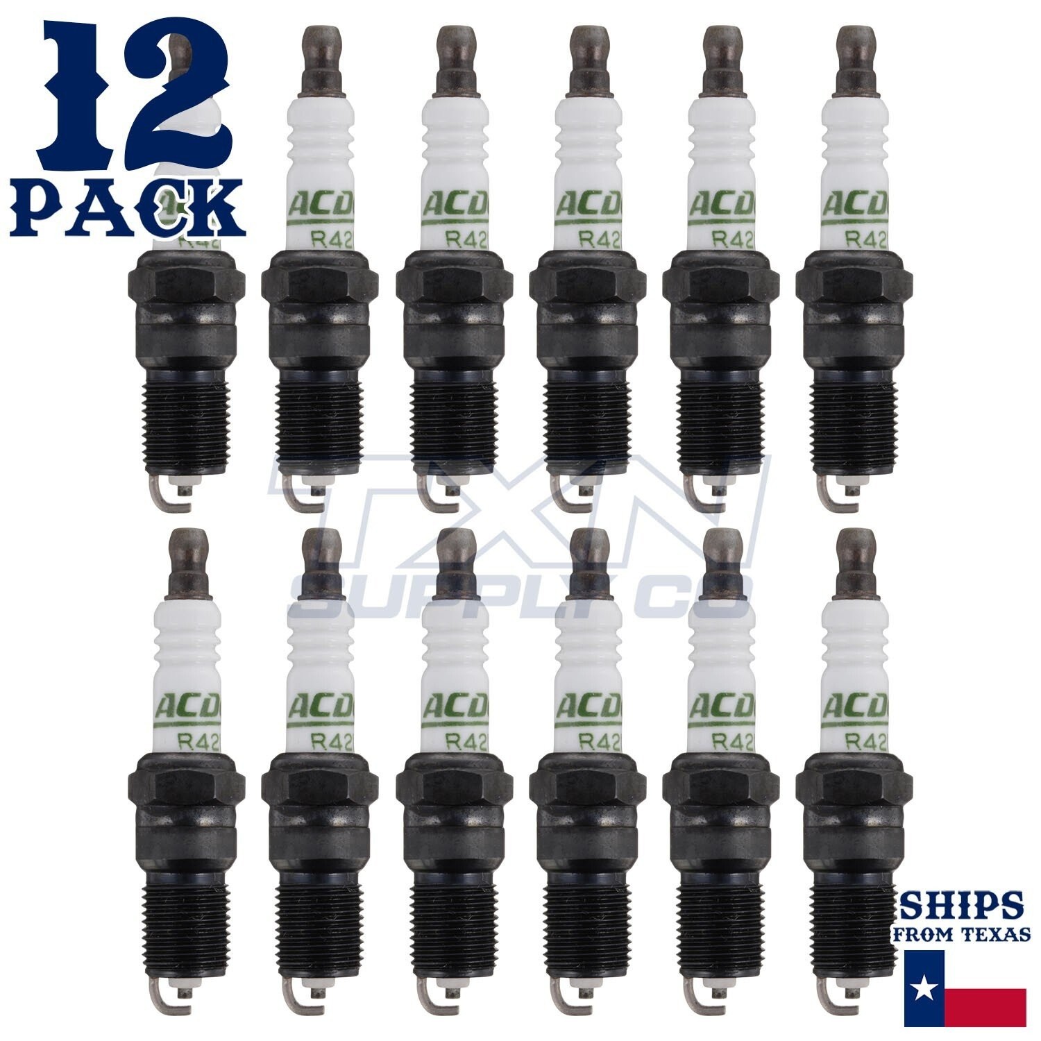 12 Pack ACDelco Standard Spark Plugs 1982-1985 for Jaguar XJ12 5.3L ps