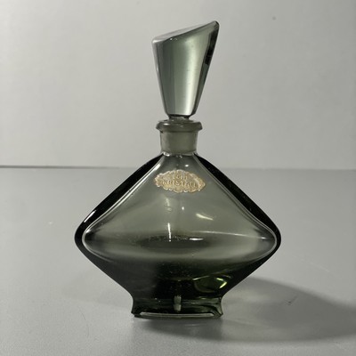 Alter Parfüm Flakon Echt Kristall Vintage Flacon 14 cm Hoch