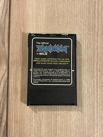 Zaxxon (Mattel Intellivision, 1982) Cartridge w/ Box No Manual Tested Works