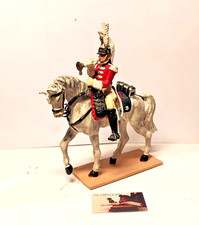 Soldatino Era Napoleonica anni 60 Zambon Vicenza in piombo bianco scala 1:32