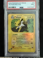 2003 Pokemon Skyridge Jolteon #13 Reverse Foil PSA 9 New Cert on eBay