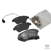 febi bilstein 16876 Bremsbelagsatz Mit Befestigungsmaterial, 1 StüCk