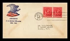 US COVER JAMES A M WHISTLER ARTIST FAMOUS AMERICANS FDC SCOTT 885