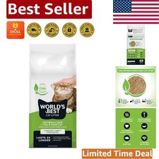 Natural 8-Pound Flushable Cat Litter - Dust Free Long-Lasting Odor Control