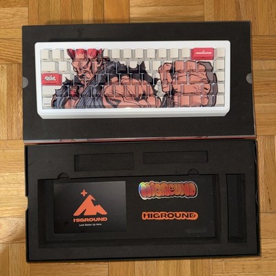 Higround x Street Fighter Akuma Summit 2.0 65 Keyboard -  White Gi 