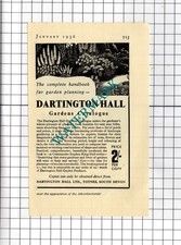 Dartington Hall Ltd Totnes Devon Alfa-Laval Company Brentford 1936 Small Advert