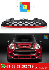💫ART.7506 SCHWARZ-ROTER SPORTGRILL FÜR MINI COOPER F55 F56 F57 14-21💫 💫ART.7506 SCHWARZ-ROTER SPORTGRILL FÜR MINI COOPER F55 F56 F57 14-21💫