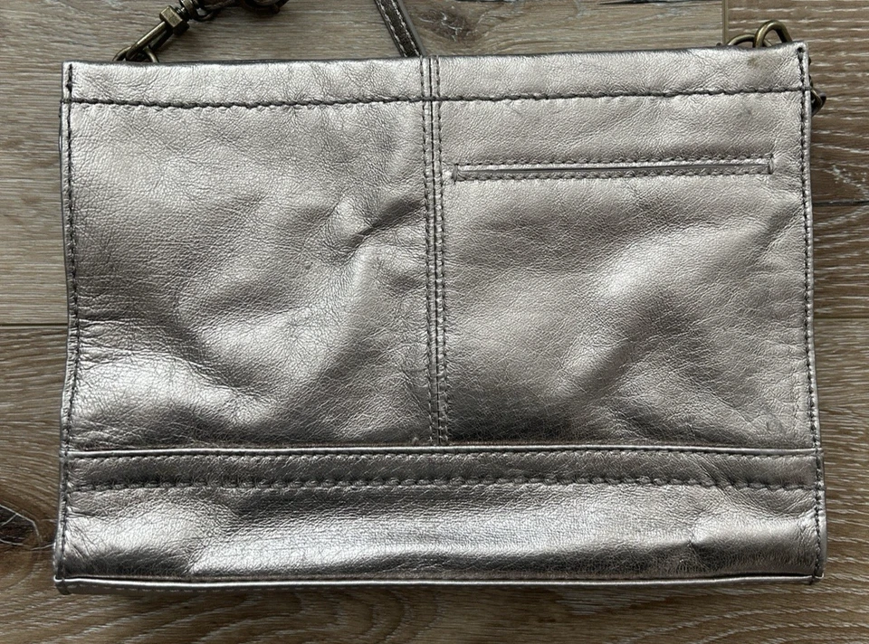 The Sak Iris Demi Leather Crossbody Pyrite Metallic Bag – Imperfections – Small - Image 4 of 4