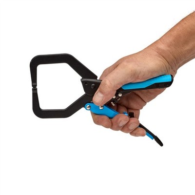 OX Pro Auto Adjust C Klemme 7 Zoll 178 mm Schwerlast Stahl Verriegelungsgriff