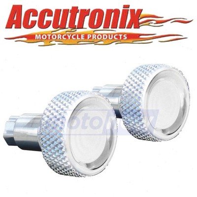 Accutronix SLK01-KC Knurled Saddlebag Latch Levers for Luggage Saddlebags & pk