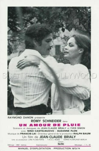 Filmprogramm-Hefte für Filmfans mit Romy Schneider