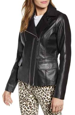 bernardo leather jacket