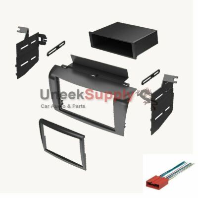 2004 2005 2006 2007 2008 2009 Mazda 3 Single Din Dash Kit Stereo Install Harness