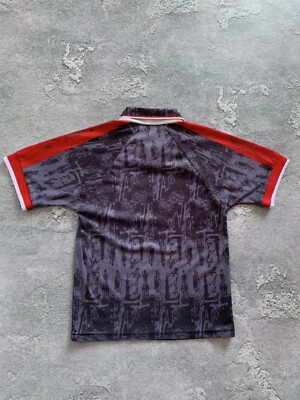 Vintage Umbro Ajax 1996/1997 Away Soccer Away Jersey Boys Height