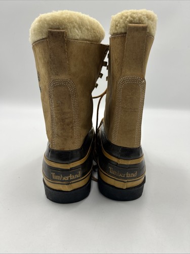Stivali da neve isolati vintage TIMBERLAND 80 rari da uomo taglia 11 MADE IN KOREA - Foto 4 di 9