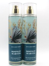BATH  BODY WORKS MOONLIT MARTINI BODY MIST SPRAY 8 FL OZ LOT OF 2 PCS 