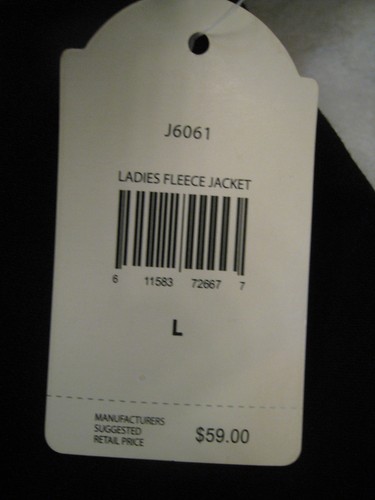 Free Spirit Gr. L schwarze Fleecejacke mit Gürtel asymmetrischer Reißverschluss Damen - Bild 7 von 8