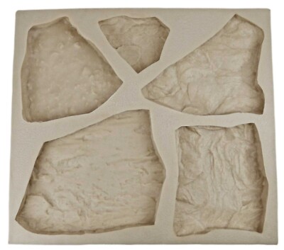 Stone Master Molds Rubber Molds for Concrete, Fieldstone Flat Mold