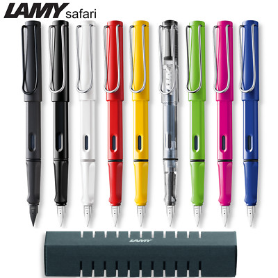 LAMY Safari Füller Füllhalter *ORIGINAL!* Feder EF, F, M, B, LH links+ Etui