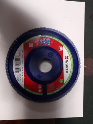 Lamellar abrasive blade 125 mm size 40 zirconium 1 piece - Würth 057822540