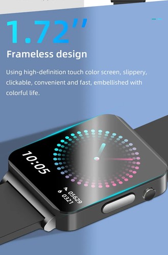 Smartwatch orologio intelligente orologio Bluetooth uomo sport uomo impermeabile pressione sanguigna - Foto 22 di 30