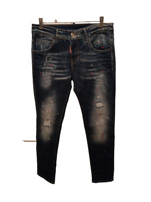 Dsquared2 SEXY TWIST Jeans Made In Italy size 46 color blue