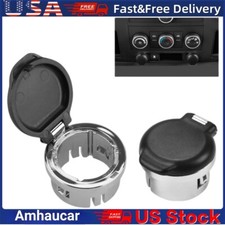 2pcs Dash Power Outlet Cover For Chevy Silverado Gmc Sierra Tahoe 2007-2013 2pcs Dash Power Outlet Cover For Chevy Silverado Gmc Sierra Tahoe 2007-2013