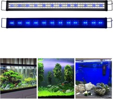 Seapora 52115 LED Full Aquarium Hood Light, 8.5W/24