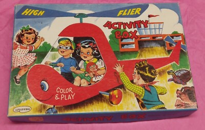 Vintage Winter High Flier Activity Box
