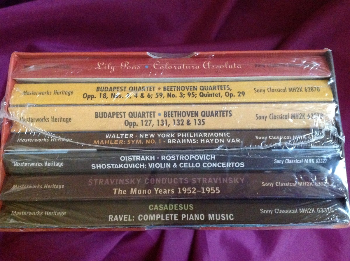Sealed Rare Classical Box Set 7 CDs : Heritage ~ Masterworks