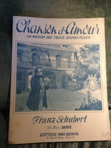 Partitions musicales et livres de chansons anciens et vintage pour chant