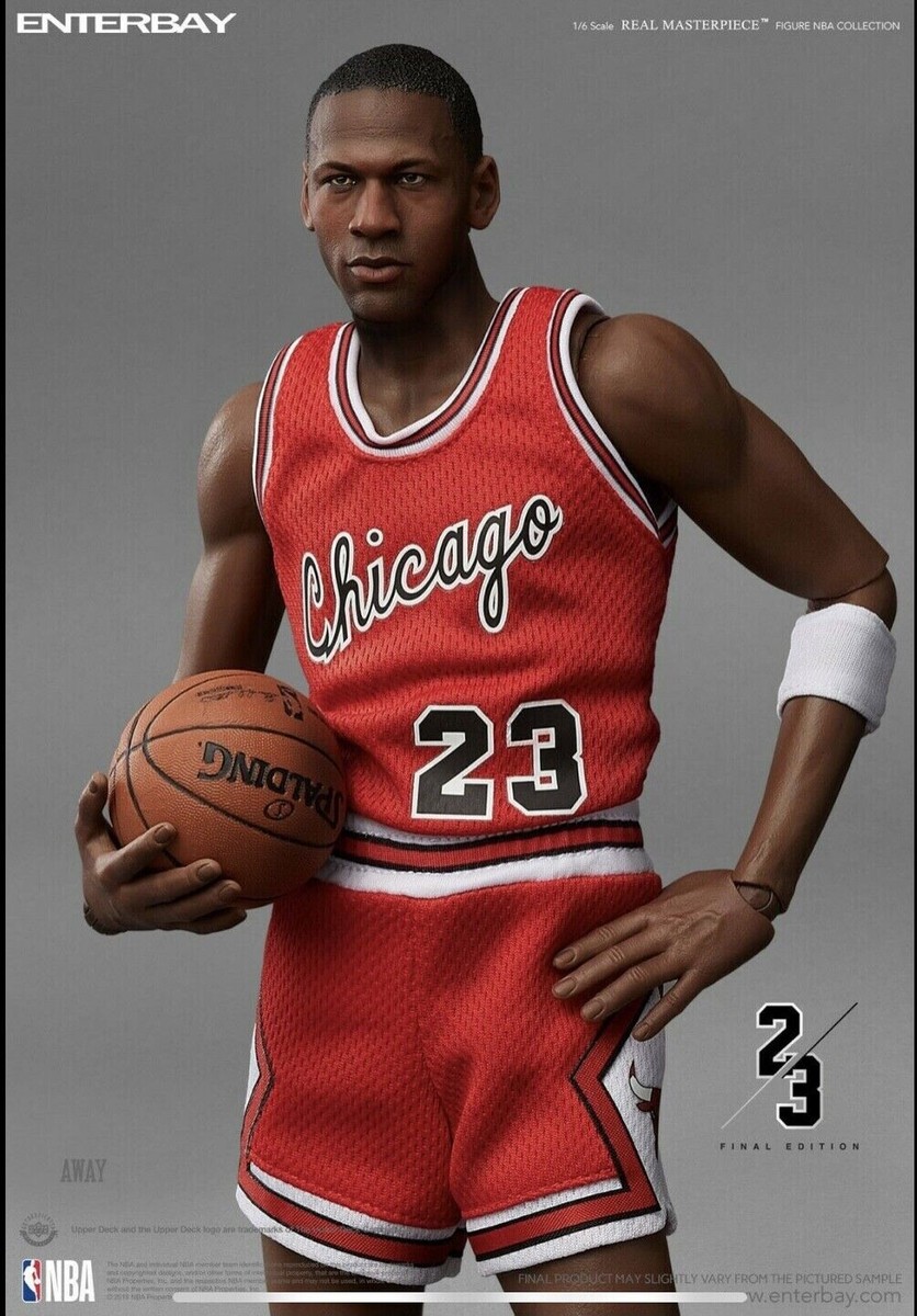 エンターベイ　1/6 マイケル・ジョーダン ファイナルエディション　アウェイ Michael Jordan Final Limited Edition Away 1/6 Figures 12