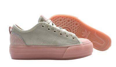 Adidas Nizza RF Platform Women linen vapour pink Sneaker FW0268 rosa