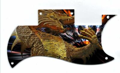 Pickguard Graphical Custom  to fit Epiphone SG Special VE Golden Dragon