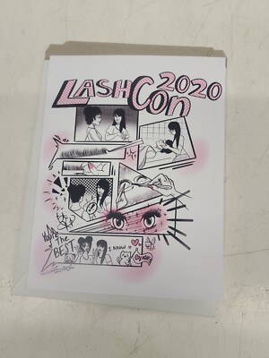 Lash Con 2020 Fashion Pink Poster Wall Art Prints Home Decor 