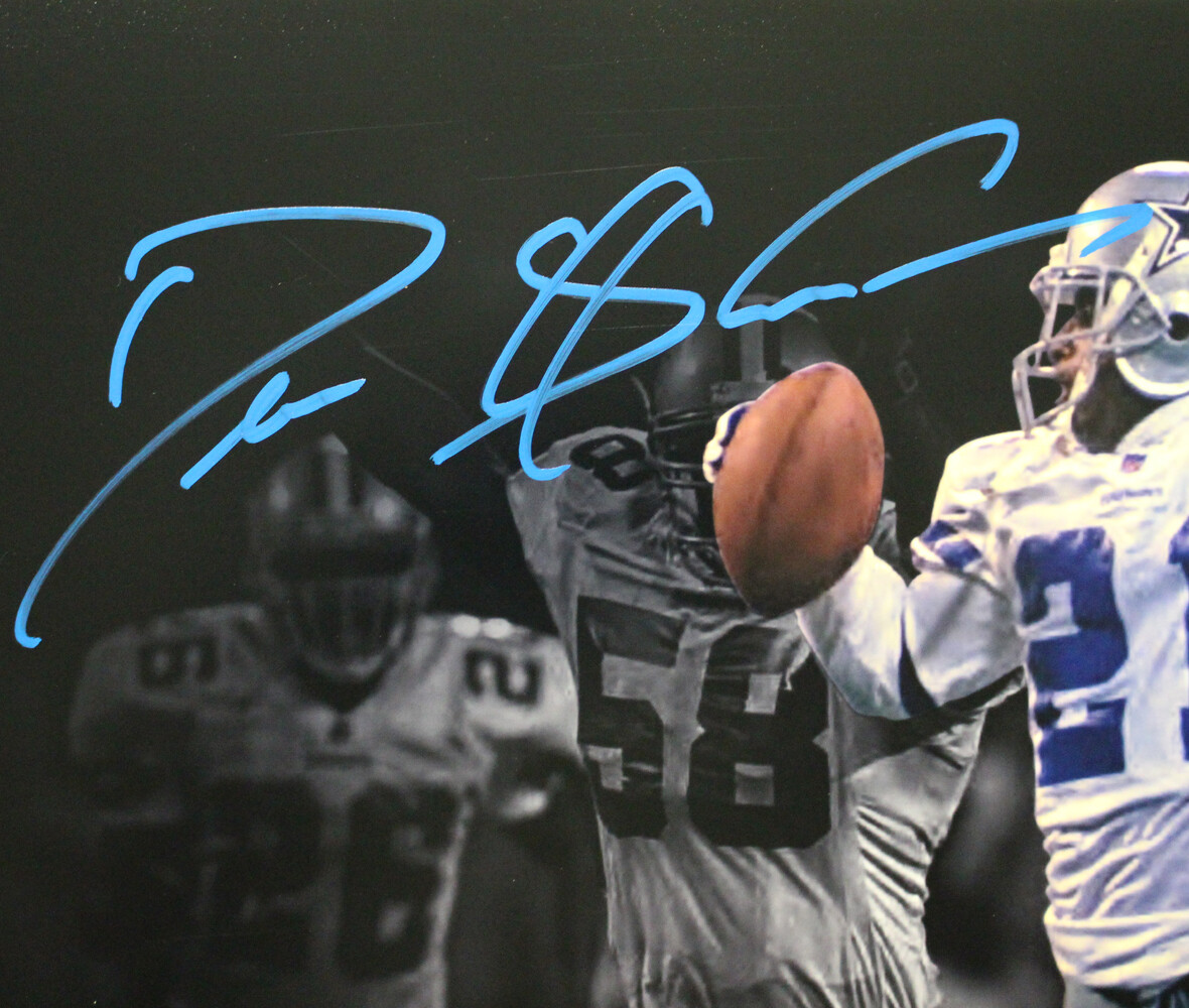Deion Sanders Autographed/Signed Dallas Cowboys 16x20 Photo