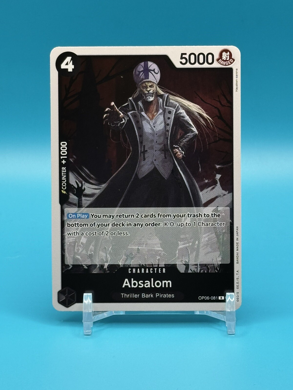 Absalom - OP06-081 R - One Piece CCG - Wings Of The Captain NM