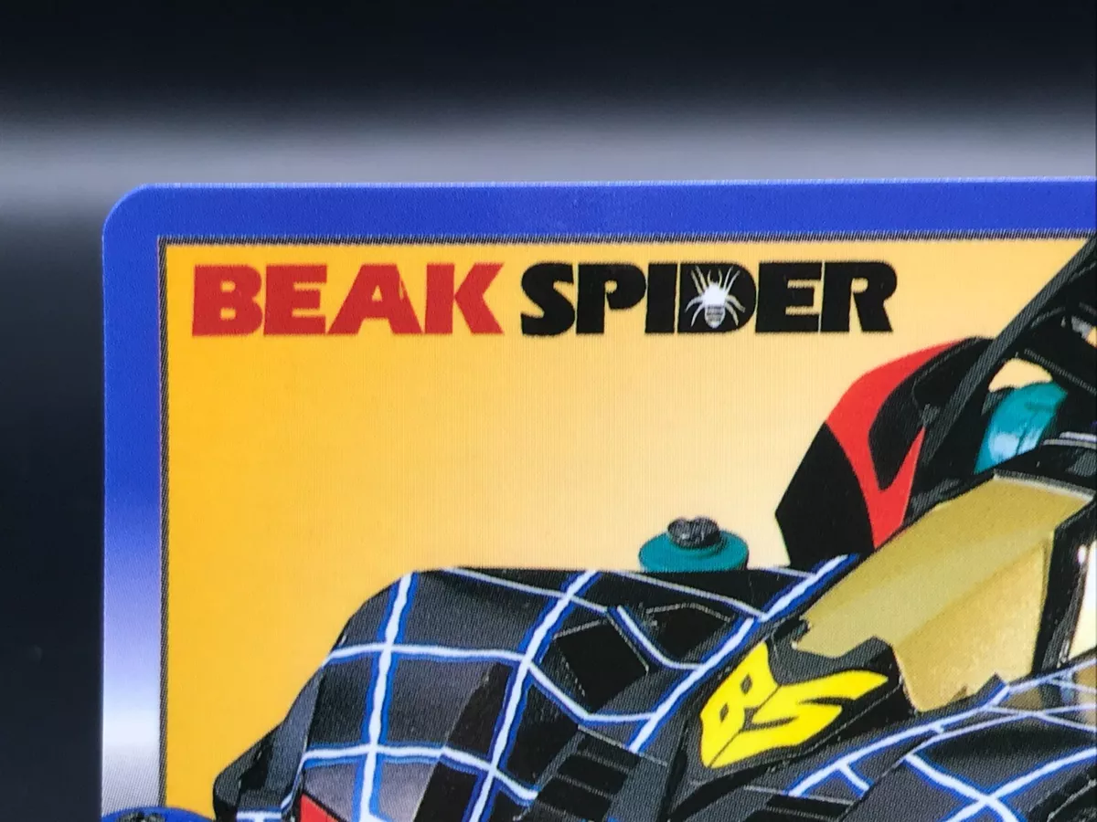 Beak Spider Let's & Go!! Mini 4WD Carddass TCG BANDAI Japan Rare No.39 F/Sa