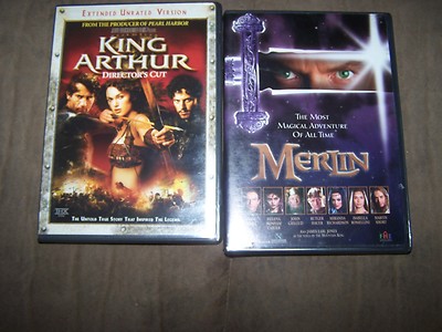 Merlin & King Arthur directors cut extended & unrated!!! DVDS IN ...