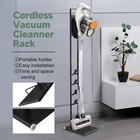 Black Cordless Vacuum Stand Rack Cleaner Freestanding Holder Dyson V6 7 8 10 11